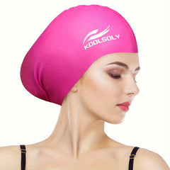 Swim Cap With Ear Protection and Nose Clip