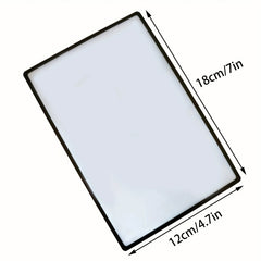 Large Area Ultra thin Magnifying Glass for Elderly & Students