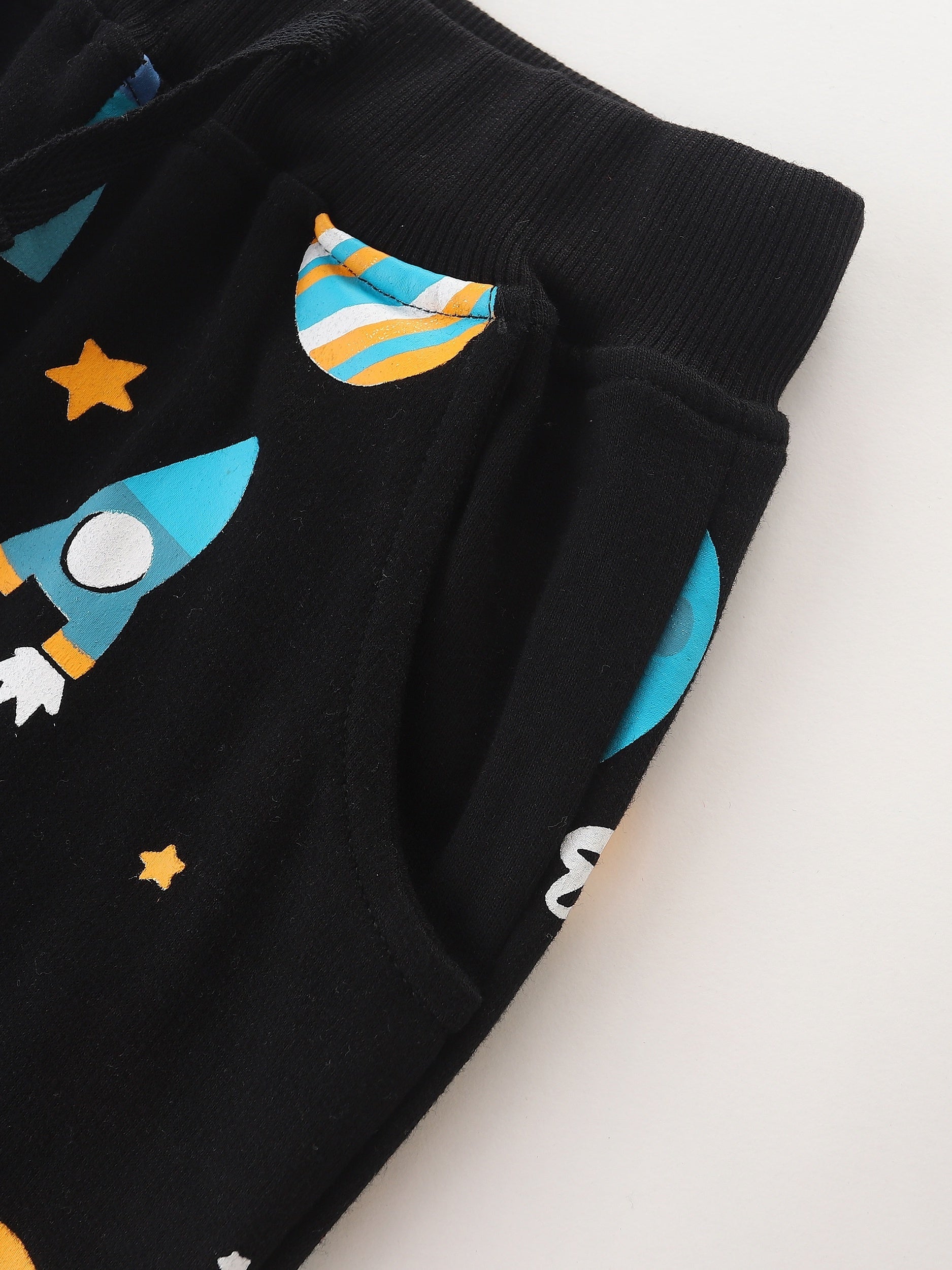 Space Planet Rocket Boys Jogger Sports Pants