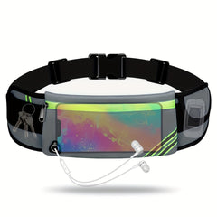 Reflective Running Belt Fanny Pack Waist Pack Bag For Hiking Cycling