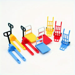 Mini Forklift Truck Toy Set Plastic Pallet Jacks Durable Finger Toys