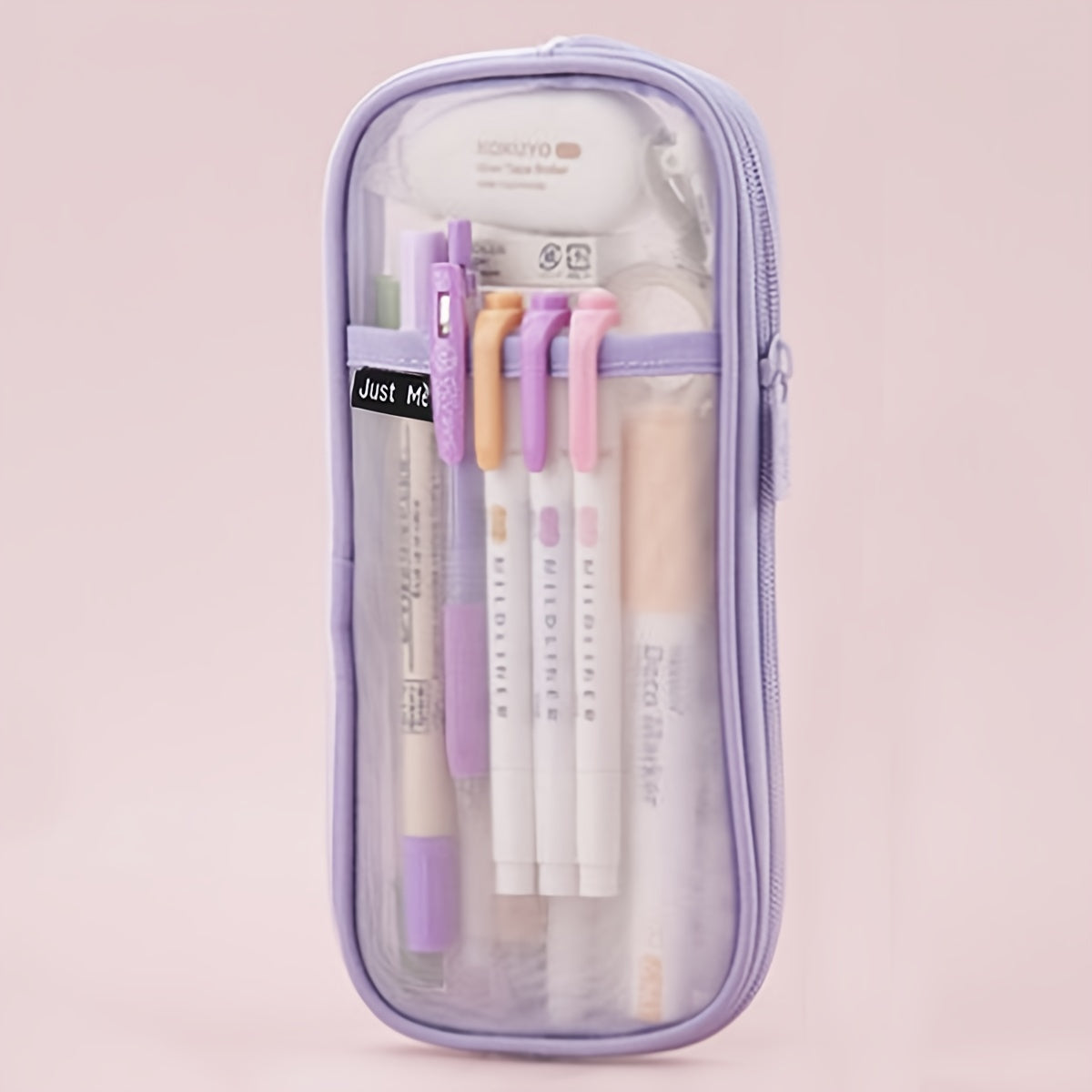 Transparent Pencil Case High School Exam Large Capacity