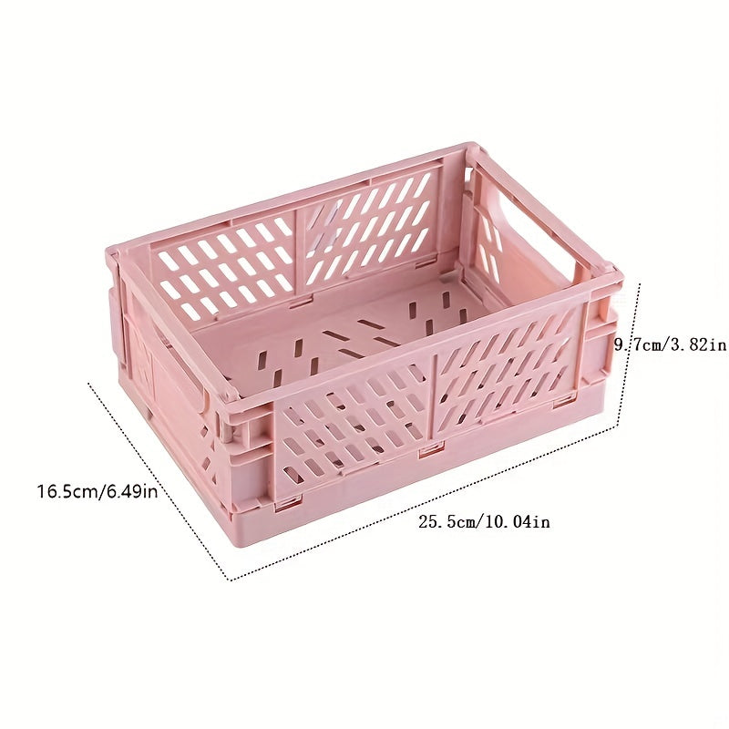 Durable Plastic Baskets for Shelf Storage - Pack of 1