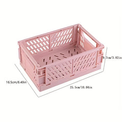 Durable Plastic Baskets for Shelf Storage - Pack of 1