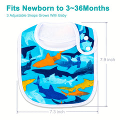 4 Pcs Baby Bibs 100 Organic Cotton Bandana Drool Bibs Set Girls 3 36 Months