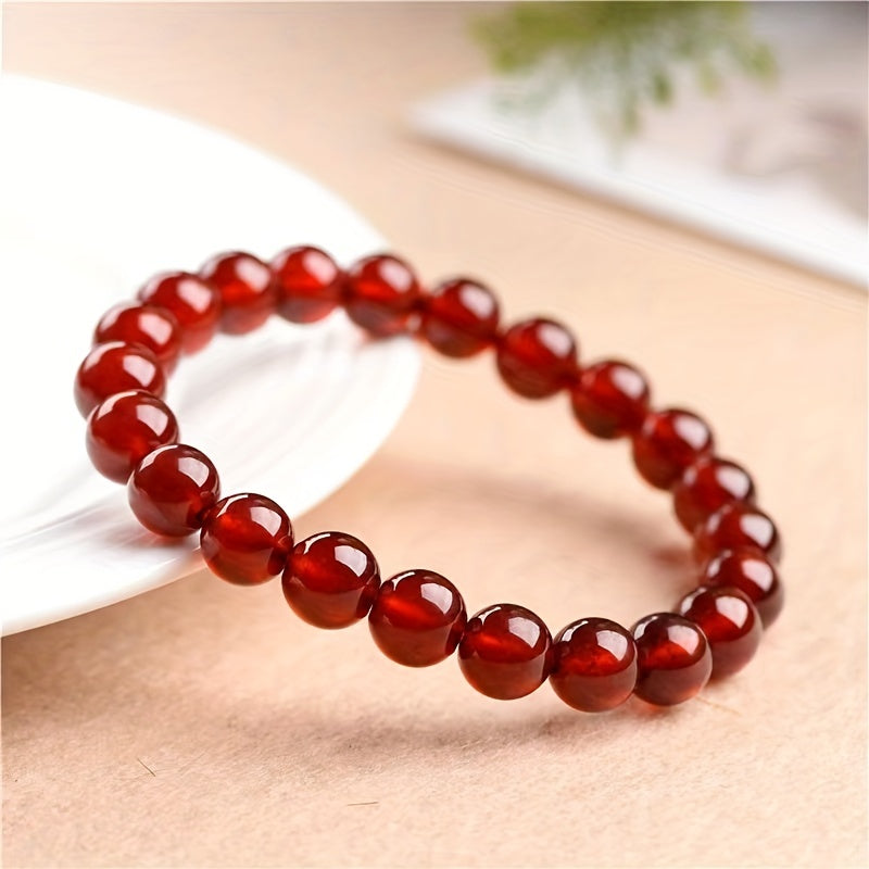 Gemstone Beaded Bracelet Healing Beads 8mm Round Beads