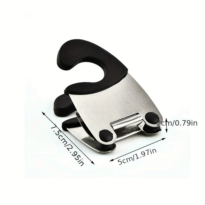 Stainless Steel Pot Side Clip Soup Spoon Clip Anti-scalding Bracket