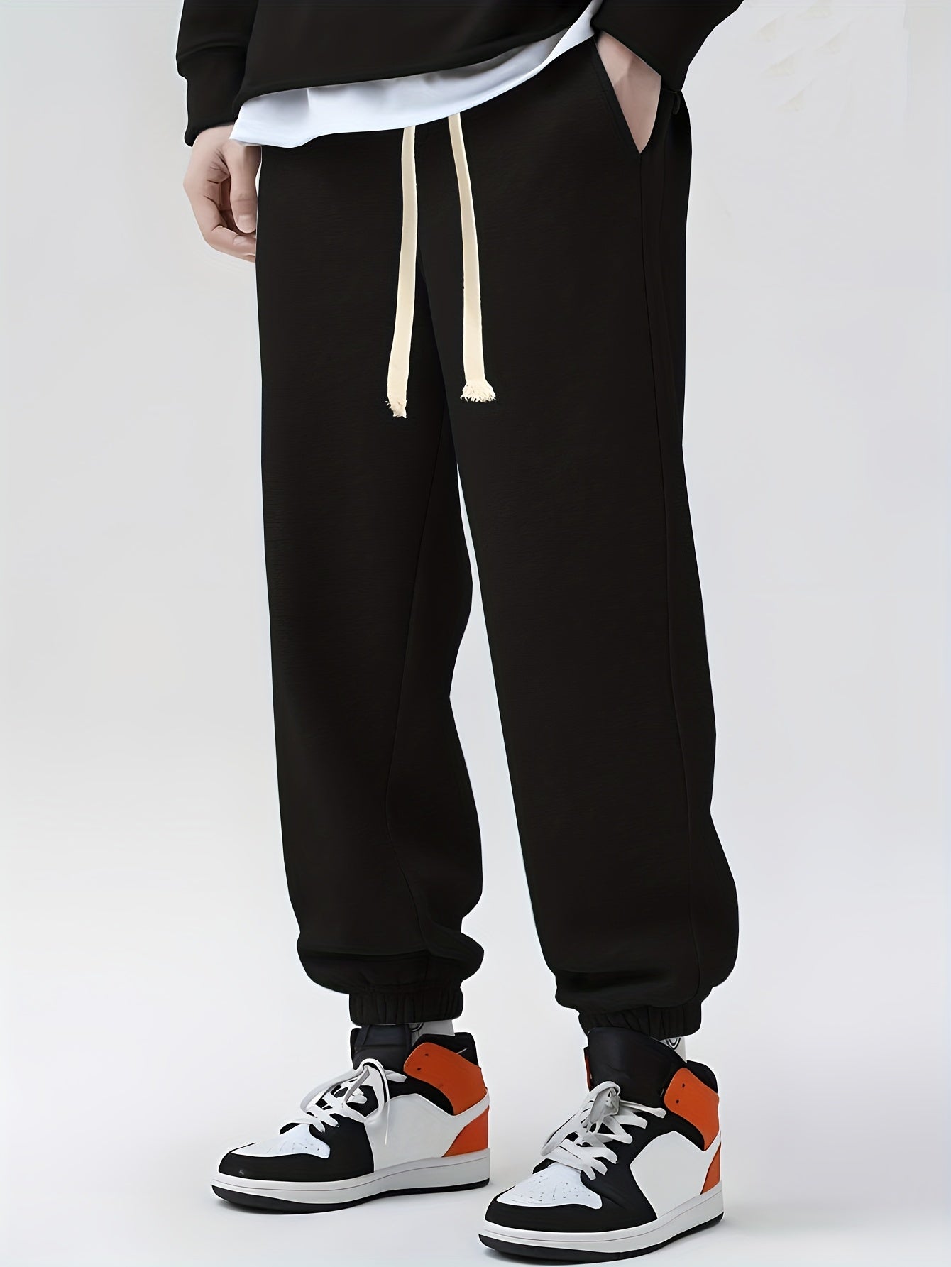 Shooting Star Drawstring Sweatpants Casual Loose Fit Joggers Men