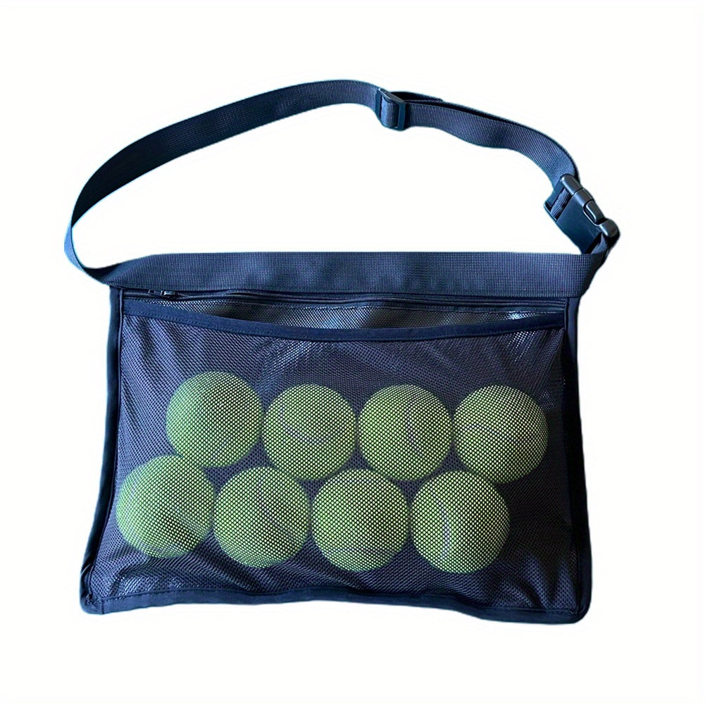 Nylon Tennis Ball Holder Waist Bag for Outdoor Sports