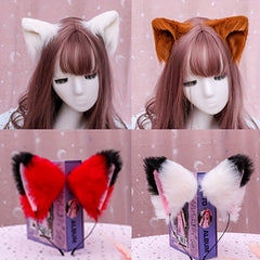 Fox Ears Headband for Cosplay Party