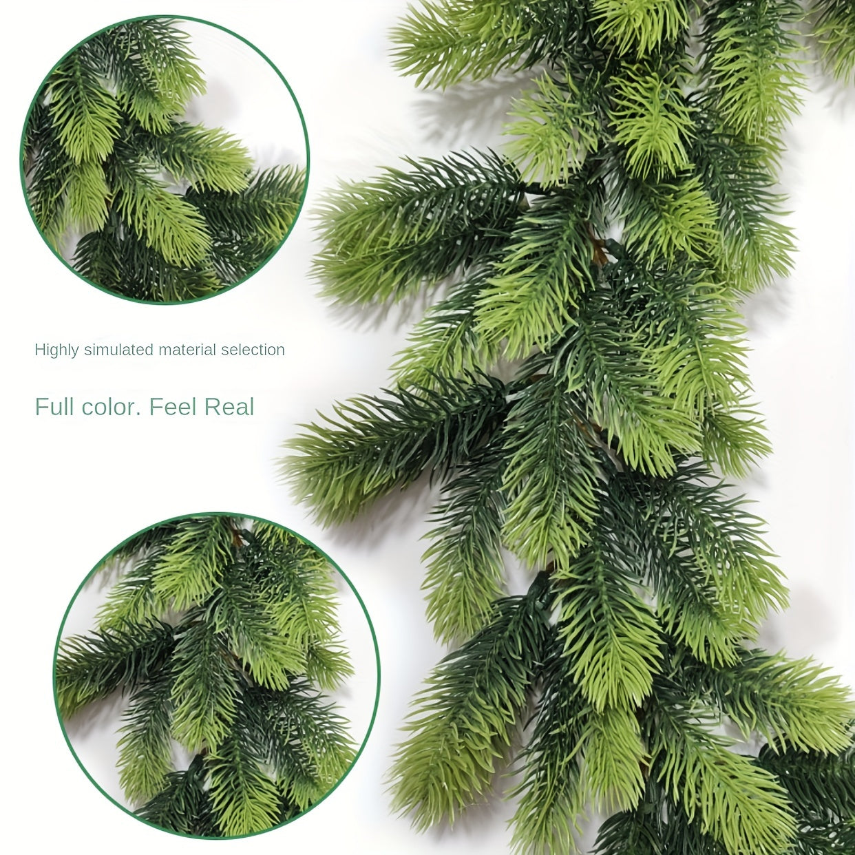 Artificial Pine Branches Christmas Garland Home Party Wedding Decoration