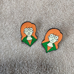 Cartoon Head Brooch Pin for Clothing Accessories