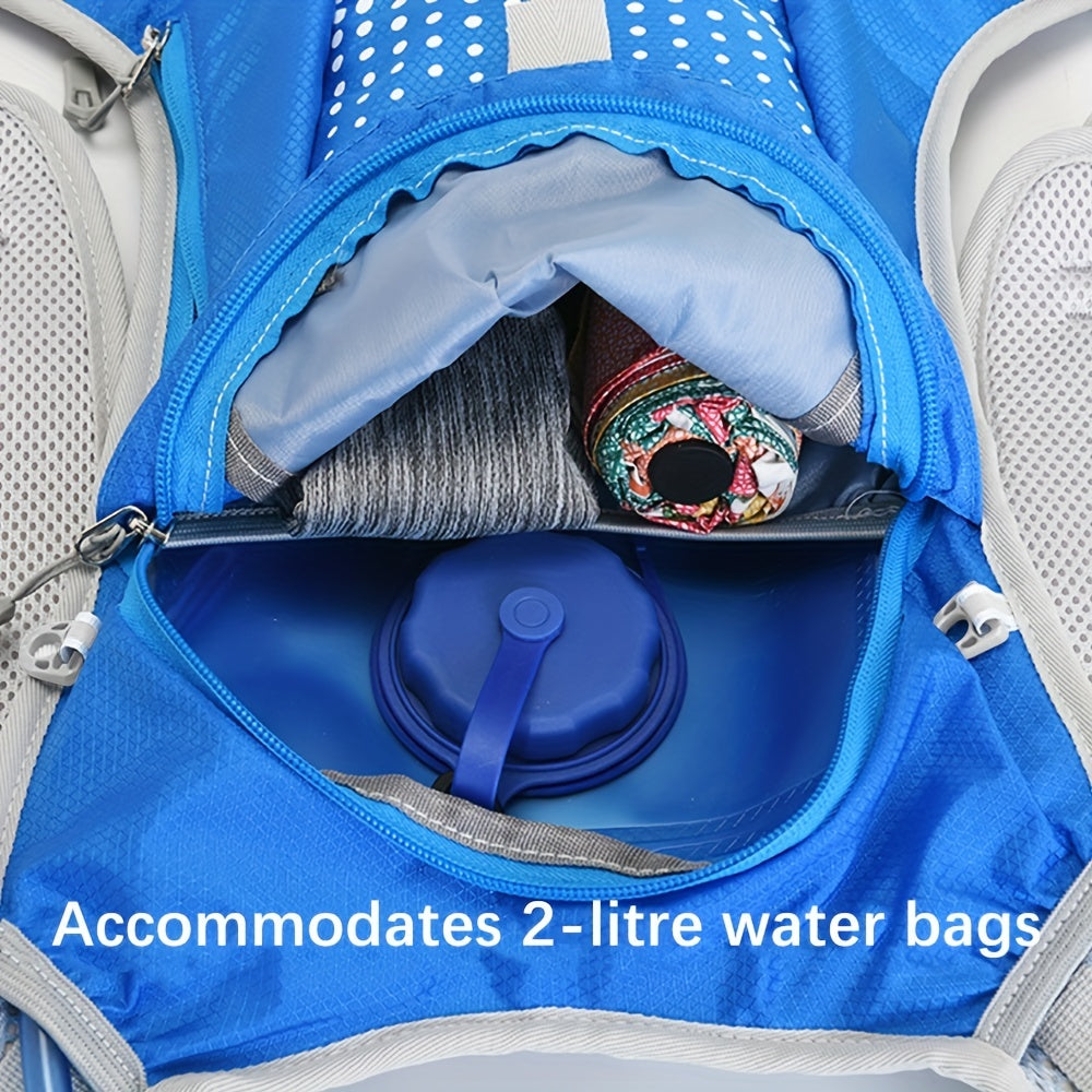 Breathable Cycling Backpack with Helmet Organizer