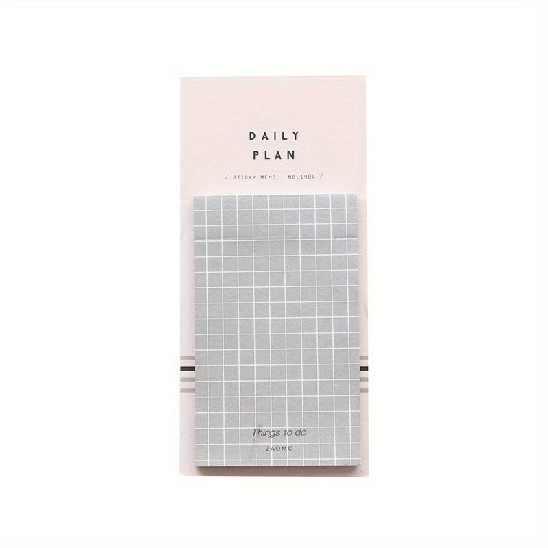 50-Sheet Tearable Sticky Week Monthly Planner Pad