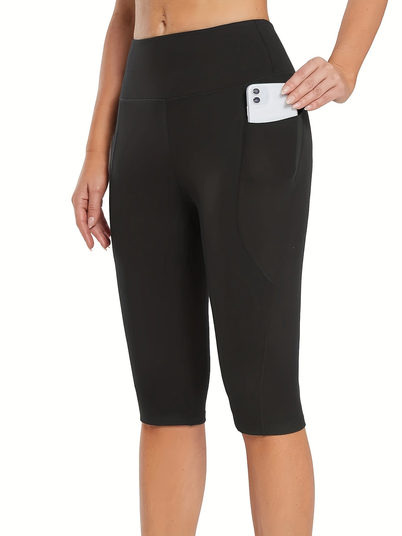  Sports Legging Women's Plus Solid Leggings