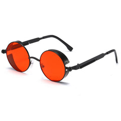 Steampunk Polarized Sunglasses Round Eyewear
