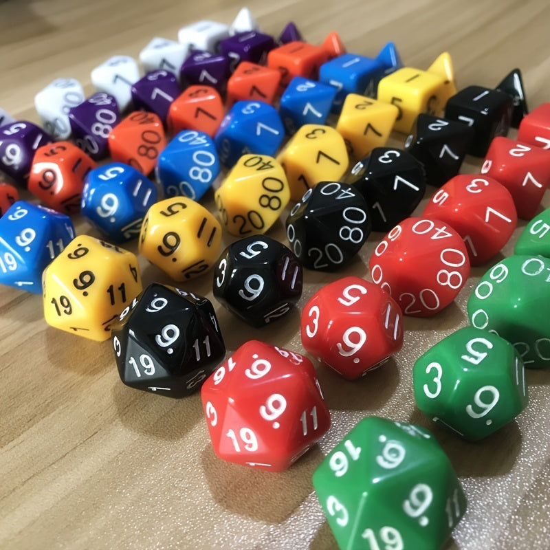 7 Pack Double Sided Dice Set for RPG & Entertainment Games