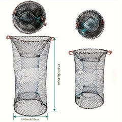 1pc Fishing Bait Trap Crab Trap Collapsible Casting Net