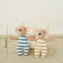 Cute Plush Mouse Dolls with Accessories