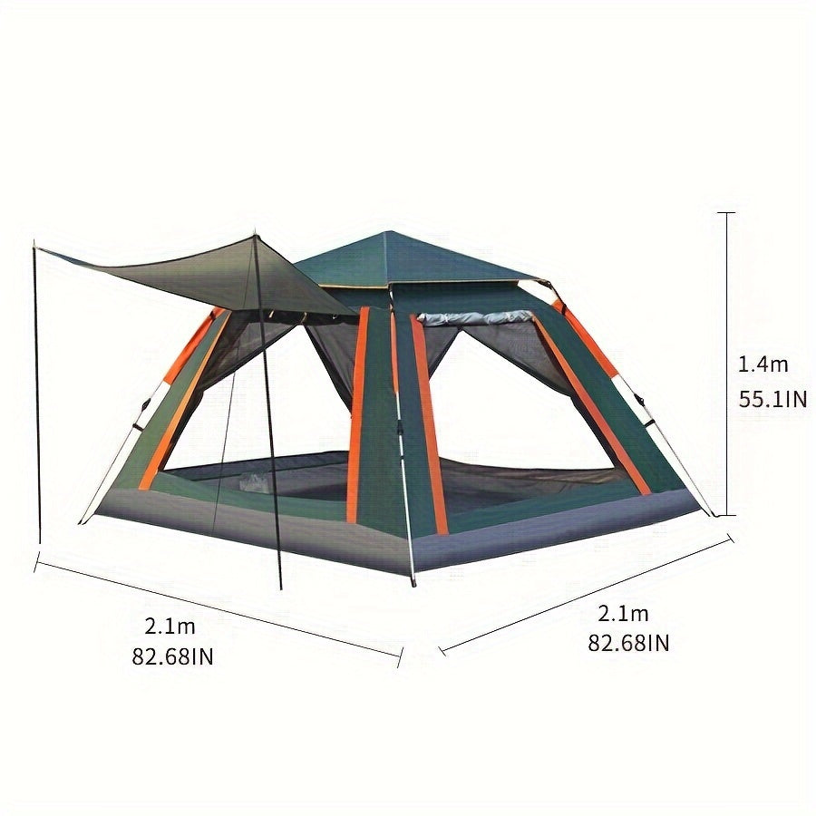 Portable Four-sided Sunshade Tent for Camping