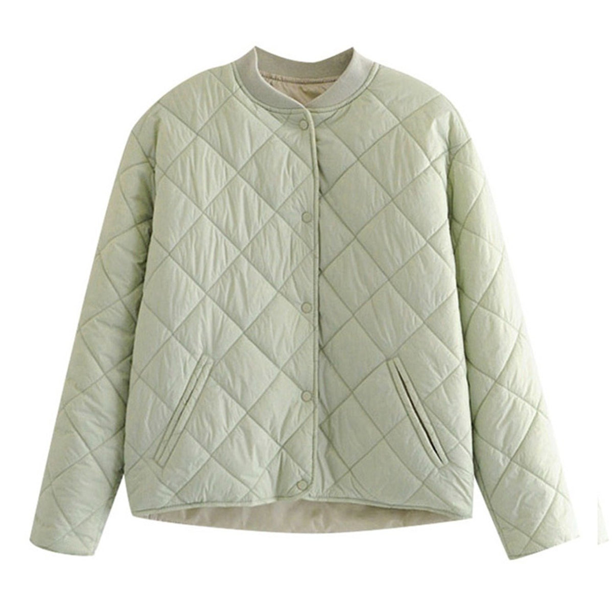 Women's Solid Pocket Long Sleeve Coat