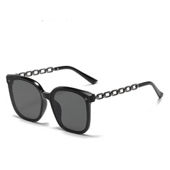 Square Polarized Sunglasses Metal Glasses UV400