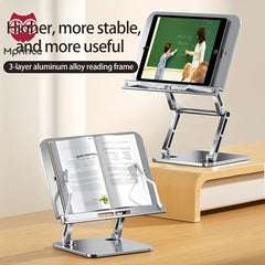 Aluminum Alloy Study and Office Bracket, Adjustable Rotatable