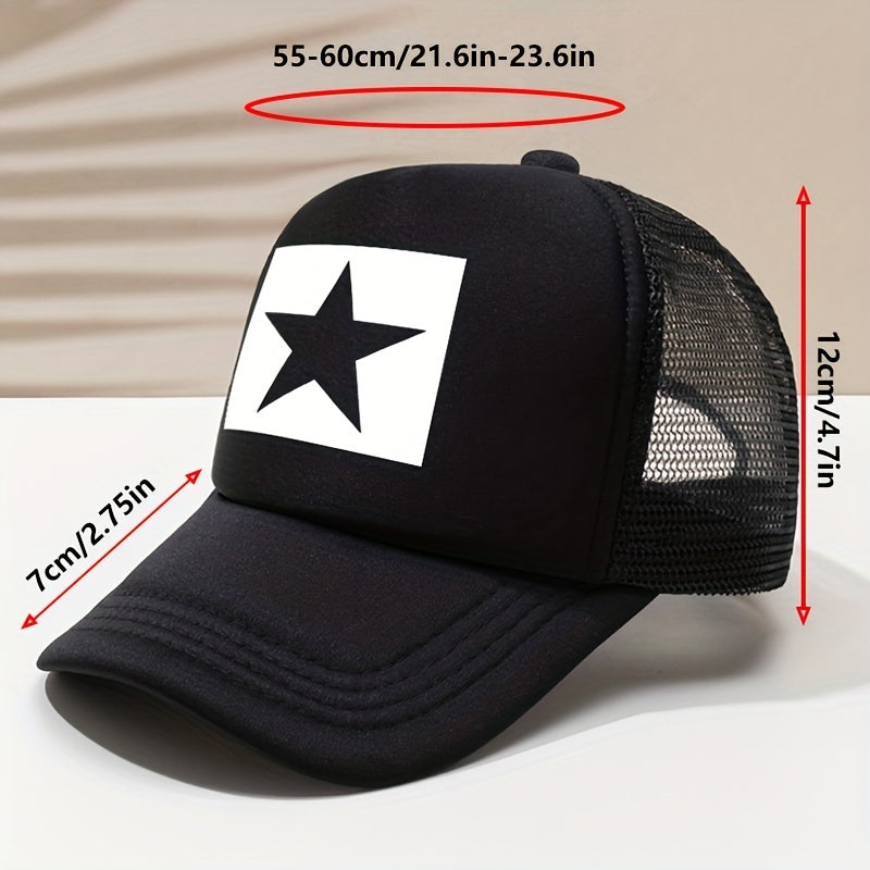 Summer Mesh Breathable Hat Baseball Cap Casual Sports Sun Hat