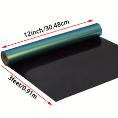 30 X 3ft Chameleon PU HTV Vinyl Heat Transfer Vinyl For T Shirt Iron On Vinyl
