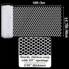 Child Safety Net Balcony Plastic Wire Mesh Fence 10ft X 44 H