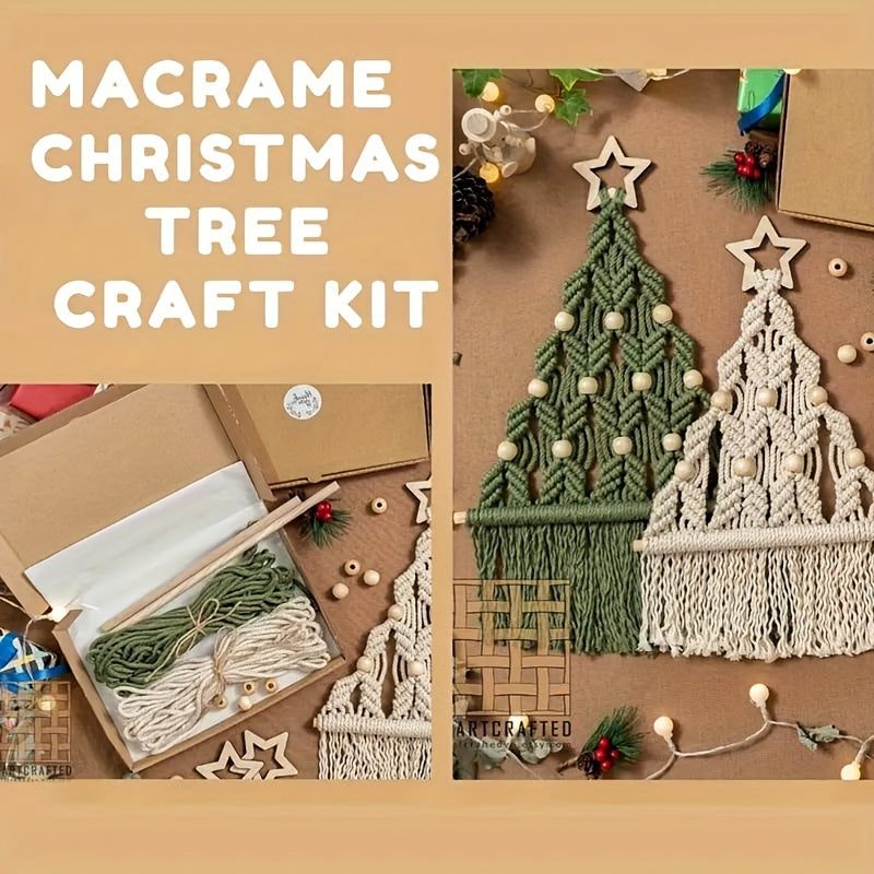 Woven Christmas Tree DIY Kit - Perfect Holiday Gift