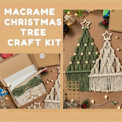 Woven Christmas Tree DIY Kit - Perfect Holiday Gift