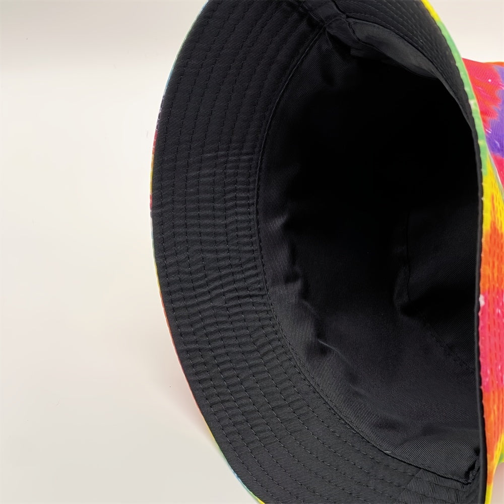 Tie Dye Reversible Bucket Hat for Women