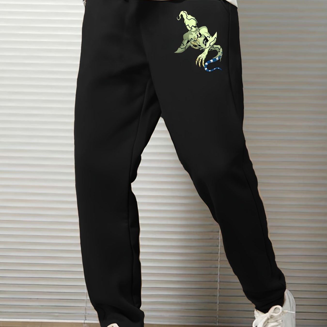 Cartoon Graphic Print Men's Casual Sweatpants