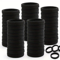 Thick Hair Elastic Hair Tie Seamless Rope Ponytail Holder