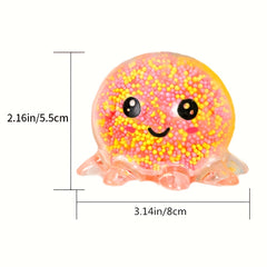 Glowing Light Squid Vent Ball Stress Relief Plaything Gift