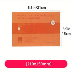 Premium 100% Cotton Watercolor Paper 20 Sheets 300gsm Book