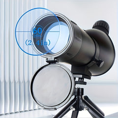 20 60x60mm Zoom Spotting Scope Monocular With Storage Bag