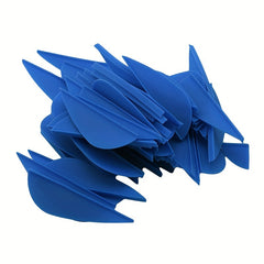 50pcs Arrow Vanes 5.08 Cm Fletching Shield Drop Shape Feather