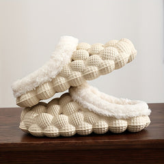 Women's Winter Fleece Anti Slip Slippers Warm Soft Comfortable Outdoor