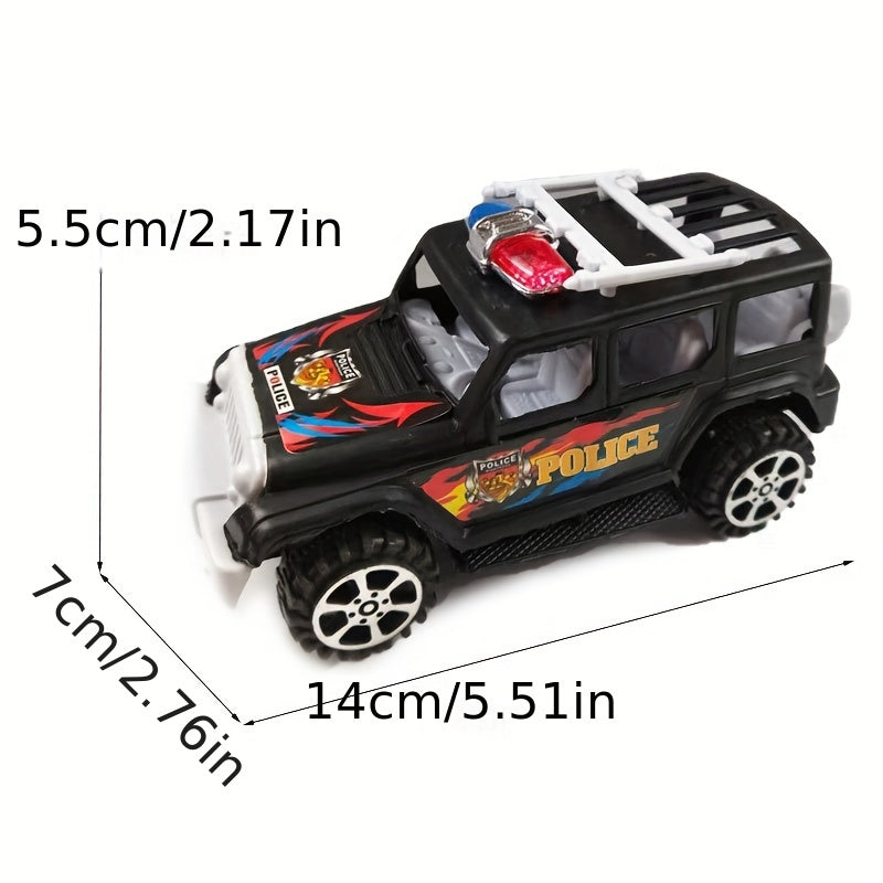 Kids Plastic Pull String Off Road Toy Car Model