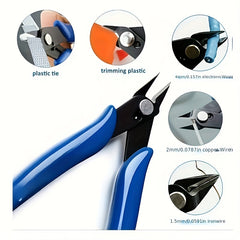 2pcs Electronic Cable Cutter Wire Cutter Industrial Scissors