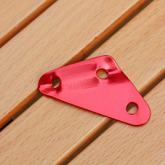 4pcs Aluminium Triangle Buckles Tent Canopy Windproof Rope Buckle