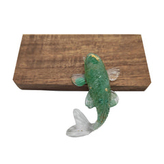 Crystal Stone Gravel Goldfish Shape Small Jewelry Gift