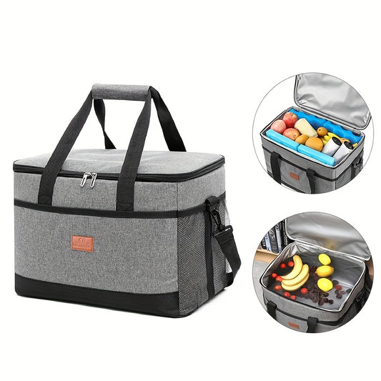 35L Insulated Cooler Bag Waterproof Leakproof Durable Outdoor Tote Beach Picnic