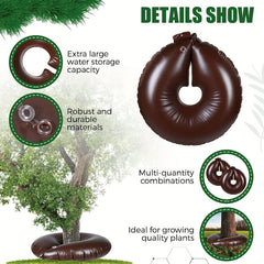 2pcs Tree Watering Bag Release Tree Watering Ring 37 85L Drip Irrigation System