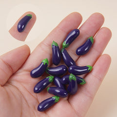 Mini Eggplant Play House Toy Set, 4pcs