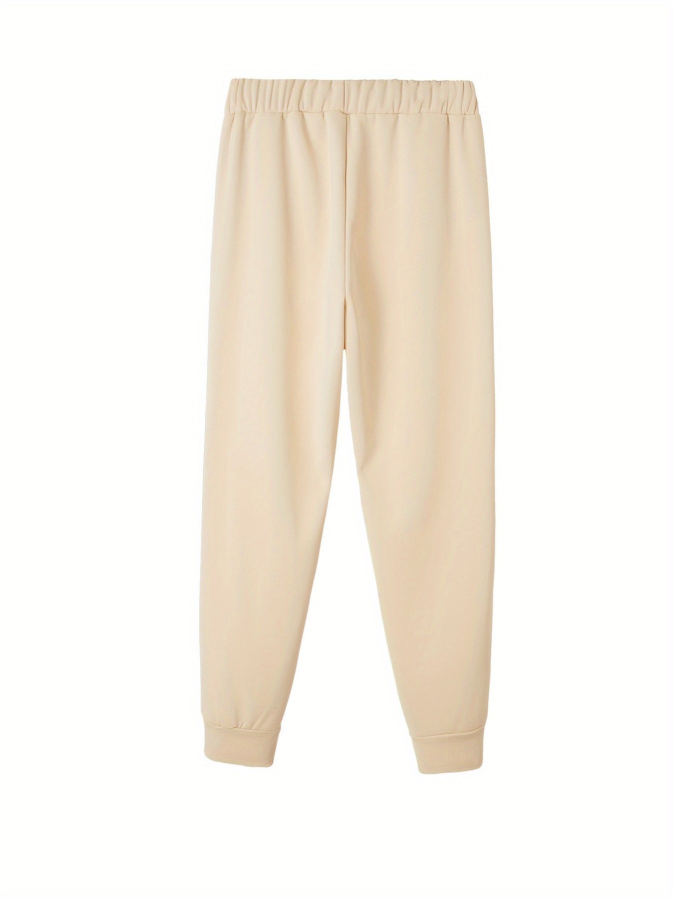  Women's Leopard Print Fleece Joggers with Pockets