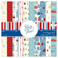12pcs Nautical Lighthouse Sewing World DIY Scrapbooking Paper