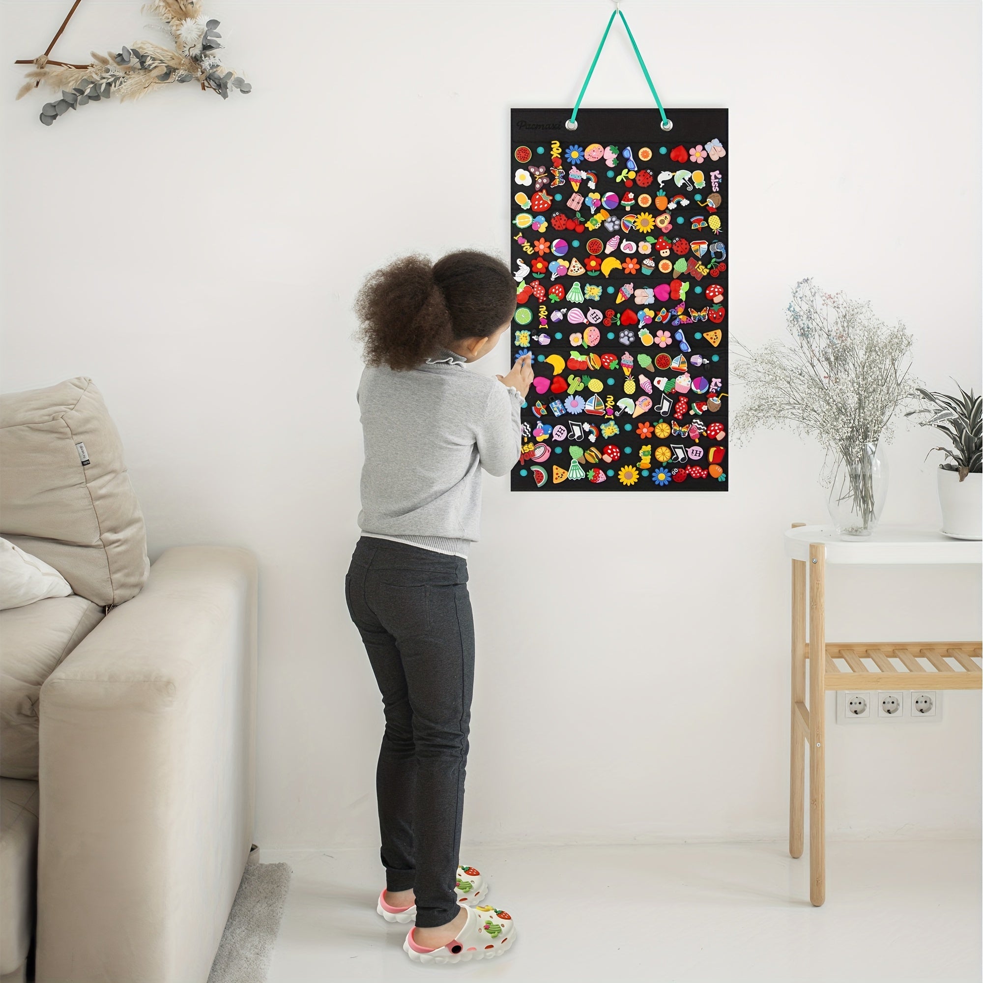 Shoe Charms Organizer Hanging With 180 Holes